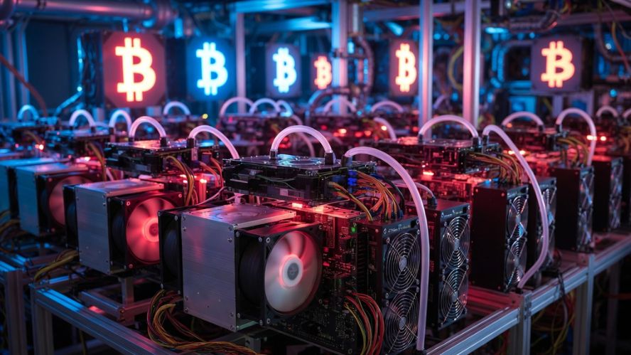 Dificuldade de mineração do Bitcoin salta 15%: maior aumento desde 2021